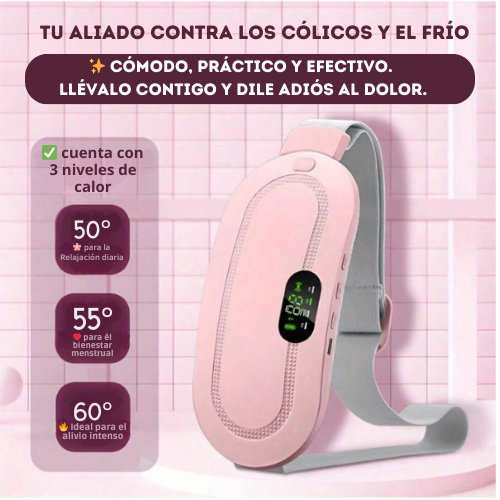 VIBRAHEAT Cinturón Eléctrico para Alivio Rápido