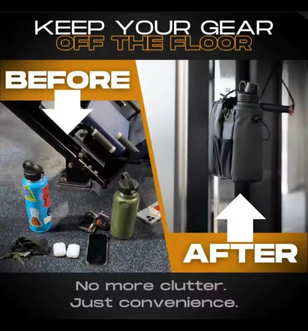 Bolso Magnético para Gimnasio