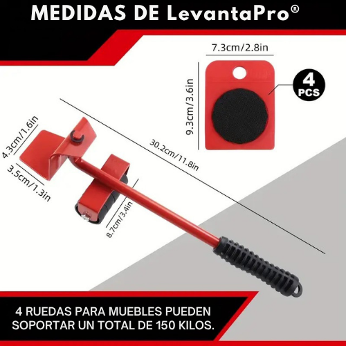 LevantaPro® – Ordena, limpia y levanta sin esfuerzo